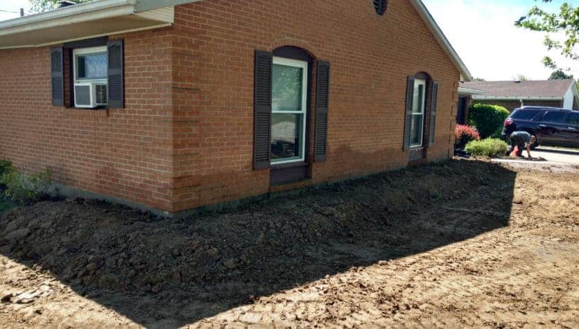 Sinking Foundation in Fort Loramie, Ohio