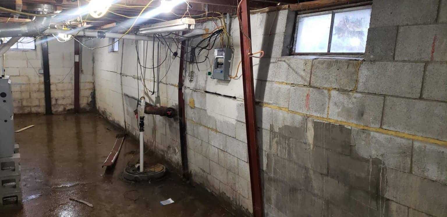 Stable Brace Bowing Basement Wall Repair Forever Foundation Repair