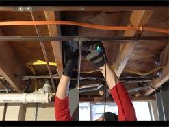 er After 20 Years | Whitehall, OH | Floor Joists | The Basement Doctor | Returning Customer After 20 Years | Whitehall, OH | Floor Joists