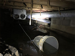 Flooded crawl space sends daughter to hospital | 8 inches of Water | Utica, OH