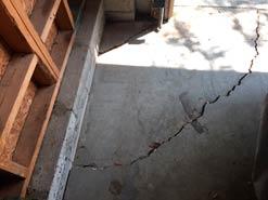 Cracked Wall and Settling Foundation | Delaware, OH | Before